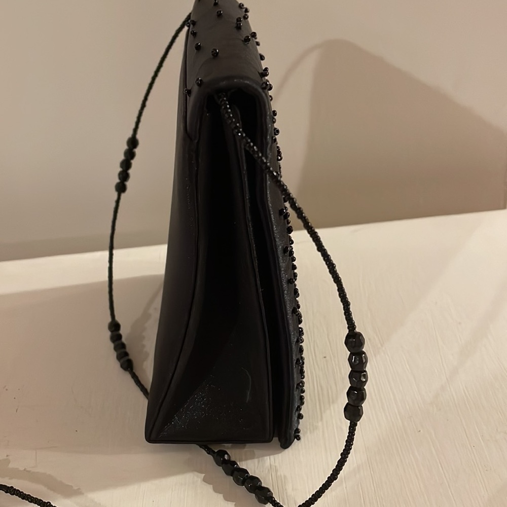 Jessica McClintock Beaded Shoulder Bag, Evening Bag, Clutch - Picture 4 of 9